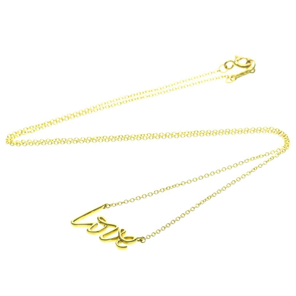 TIFFANY 18k Gold Love Necklace - Picture 11 of 12
